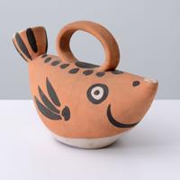 Pablo Picasso SUJET POISSIN Pitcher, Madoura (A.R. 139) - Sold for $4,800 on 05-24-2025 (Lot 275).jpg